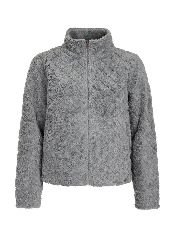 

Толстовка Protest Fleecejacke Bellflower, серый