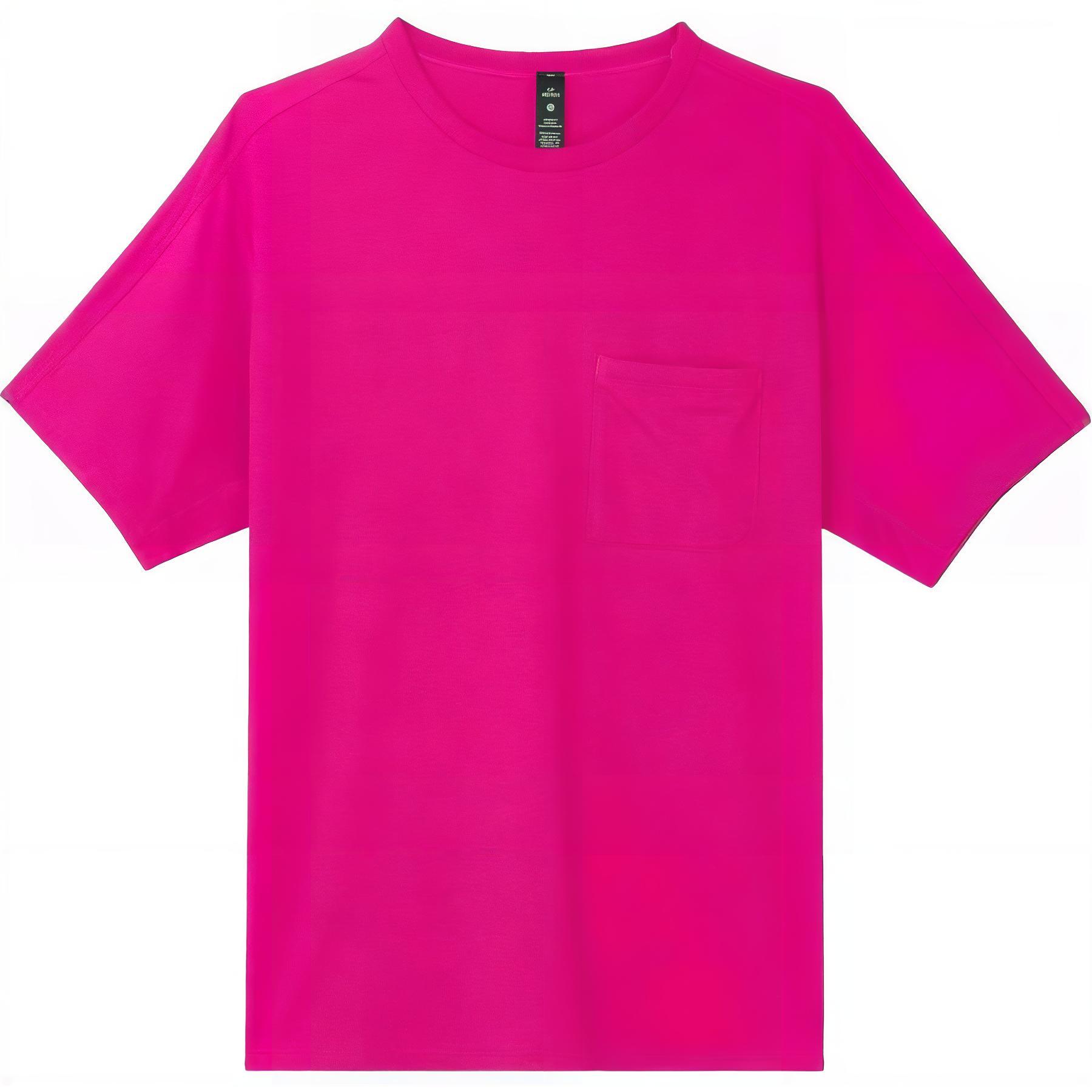 

Фундаментальная футболка мужская Fundamental Lululemon, Wild Berry/Wldb