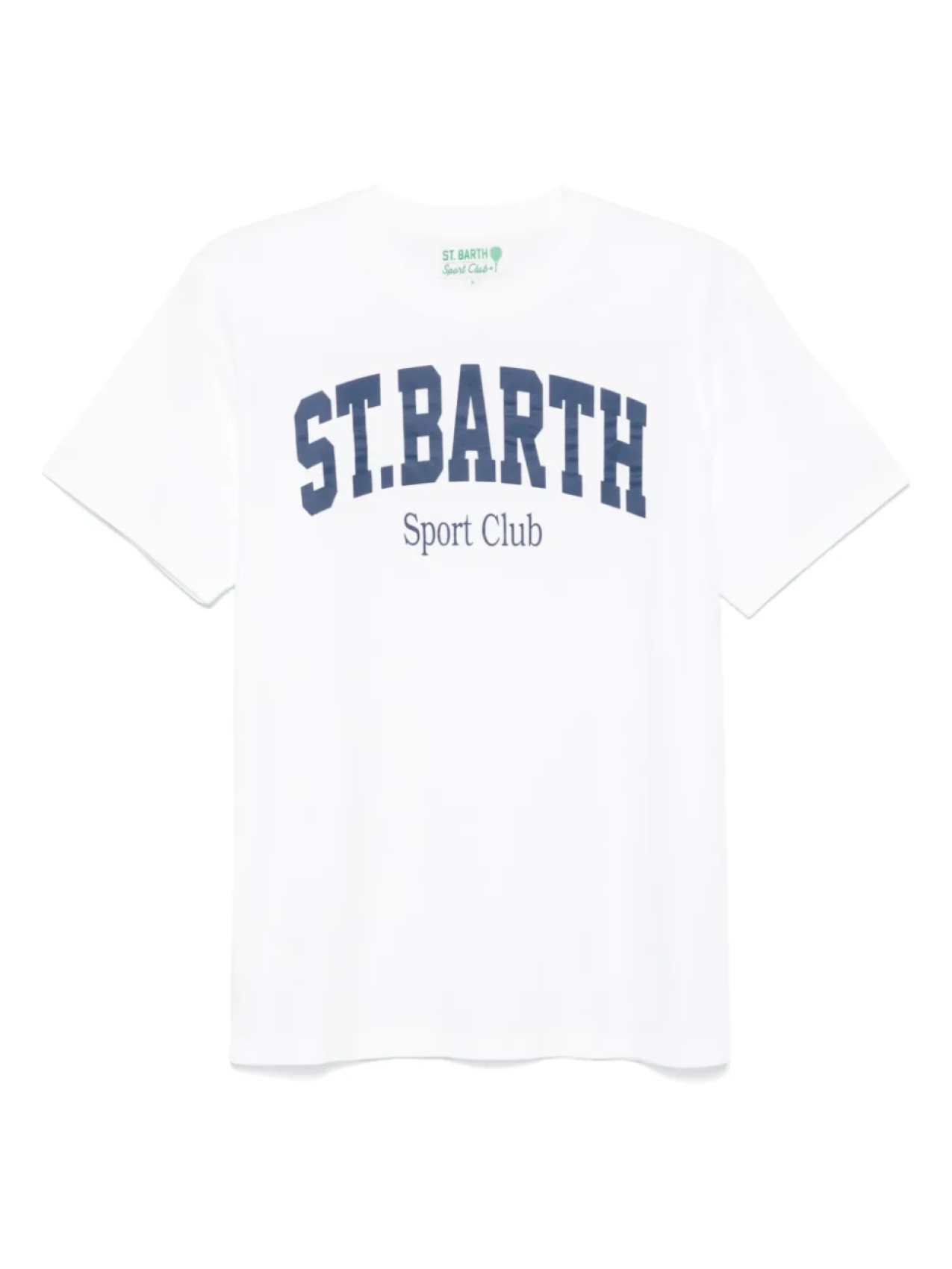 

Футболка с логотипом MC2 Saint Barth, белый