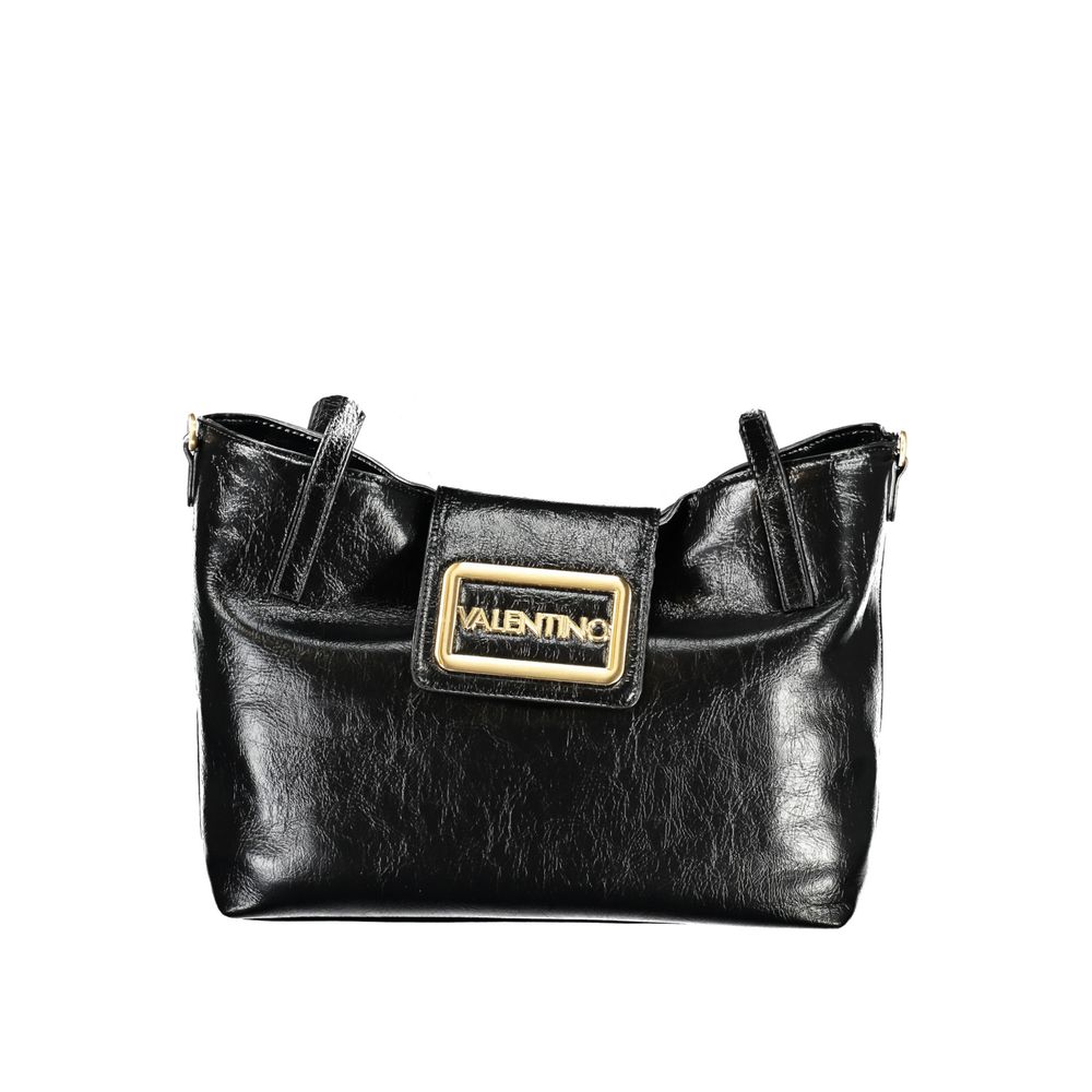 

Черная полиэтиленовая женская сумка Valentino Bags