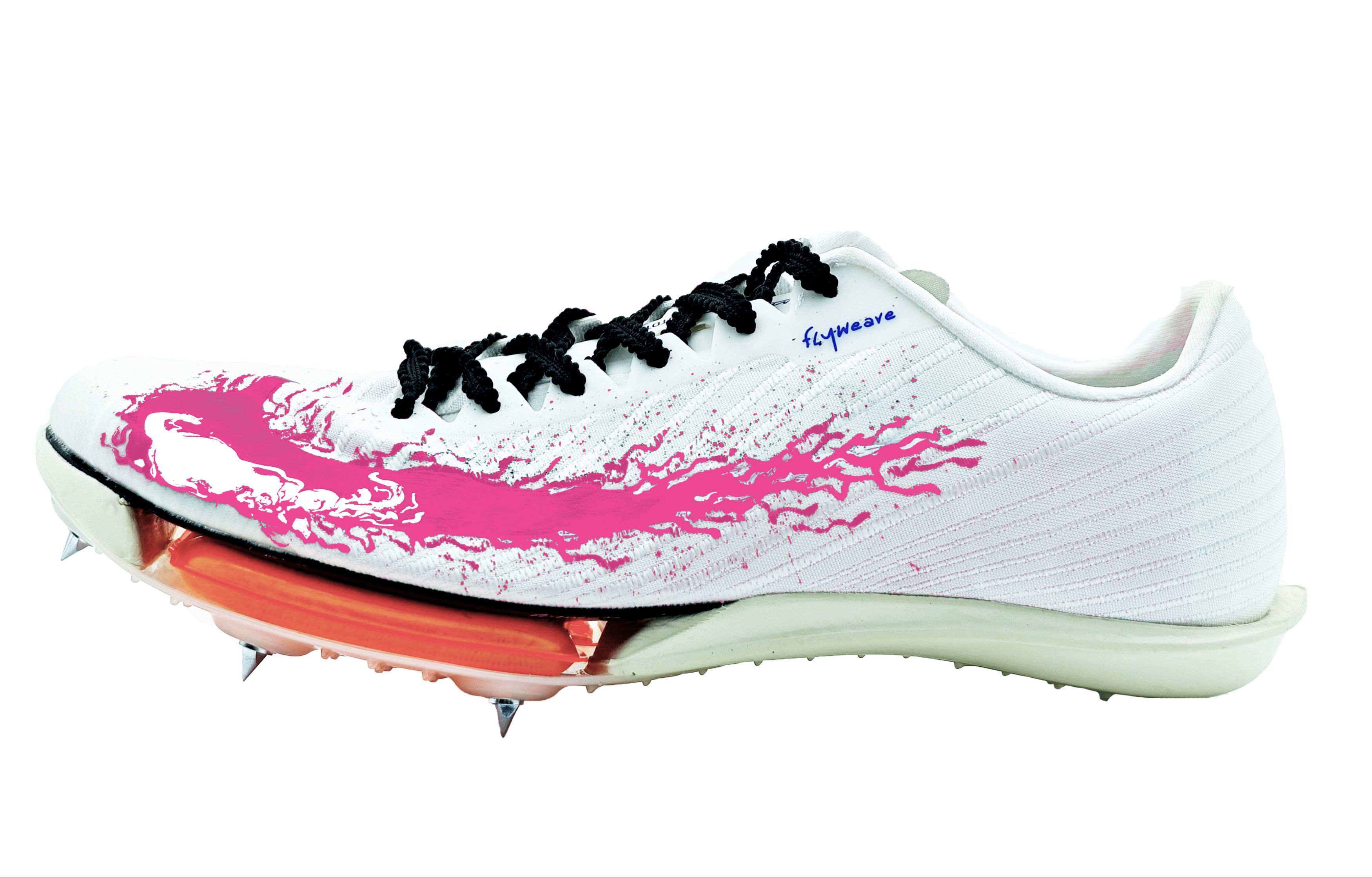 Nike Кроссовки Maxfly 2 Coverage Balance Support с низким верхом, износостойкие и нескользящие, белые, унисекс