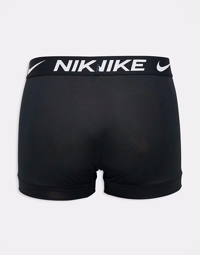 Комплект из 3 длинных боксеров Nike Dri-Fit Essential Microfibre в нескольких цветах — фото 2
