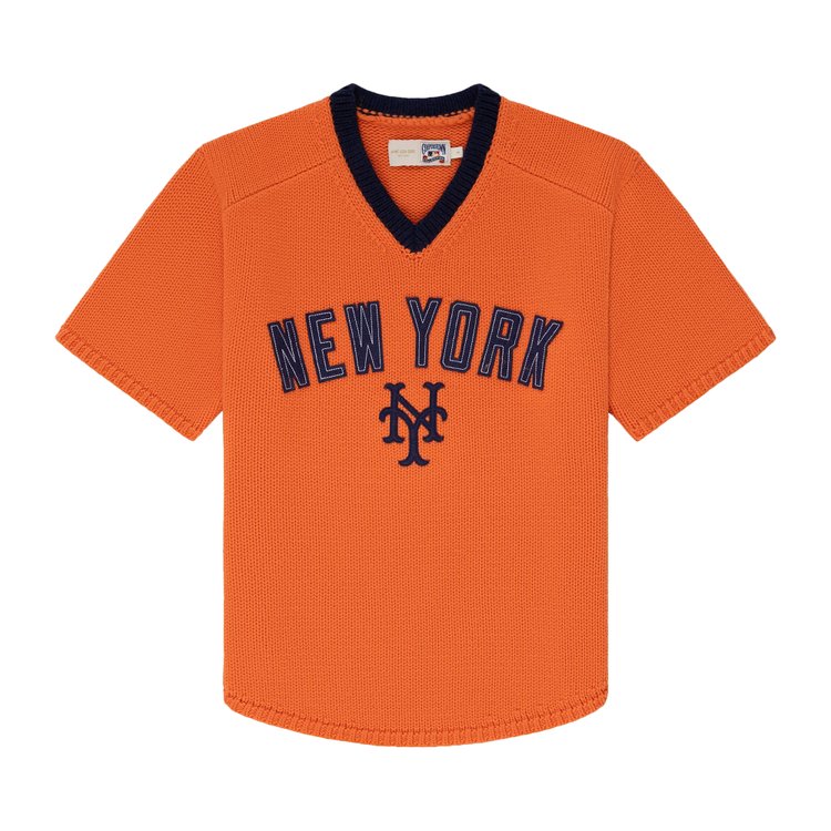 

Свитер Aimé Leon Dore x New York Mets Short-Sleeve Knit Sweater, оранжевый