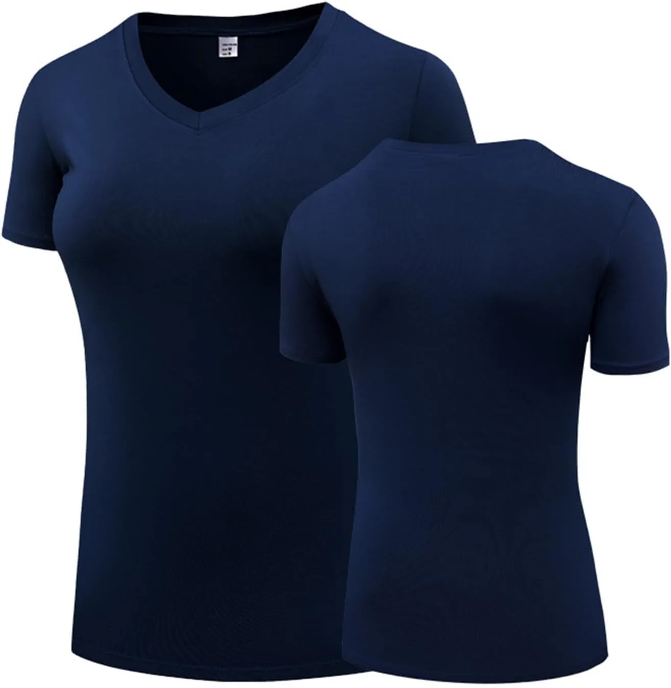 

Женская футболка с V-образным вырезом для тренировок Quick Dry