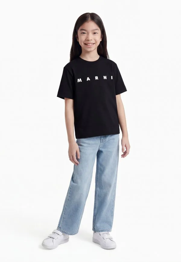Футболка унисекс с принтом Marni, Black