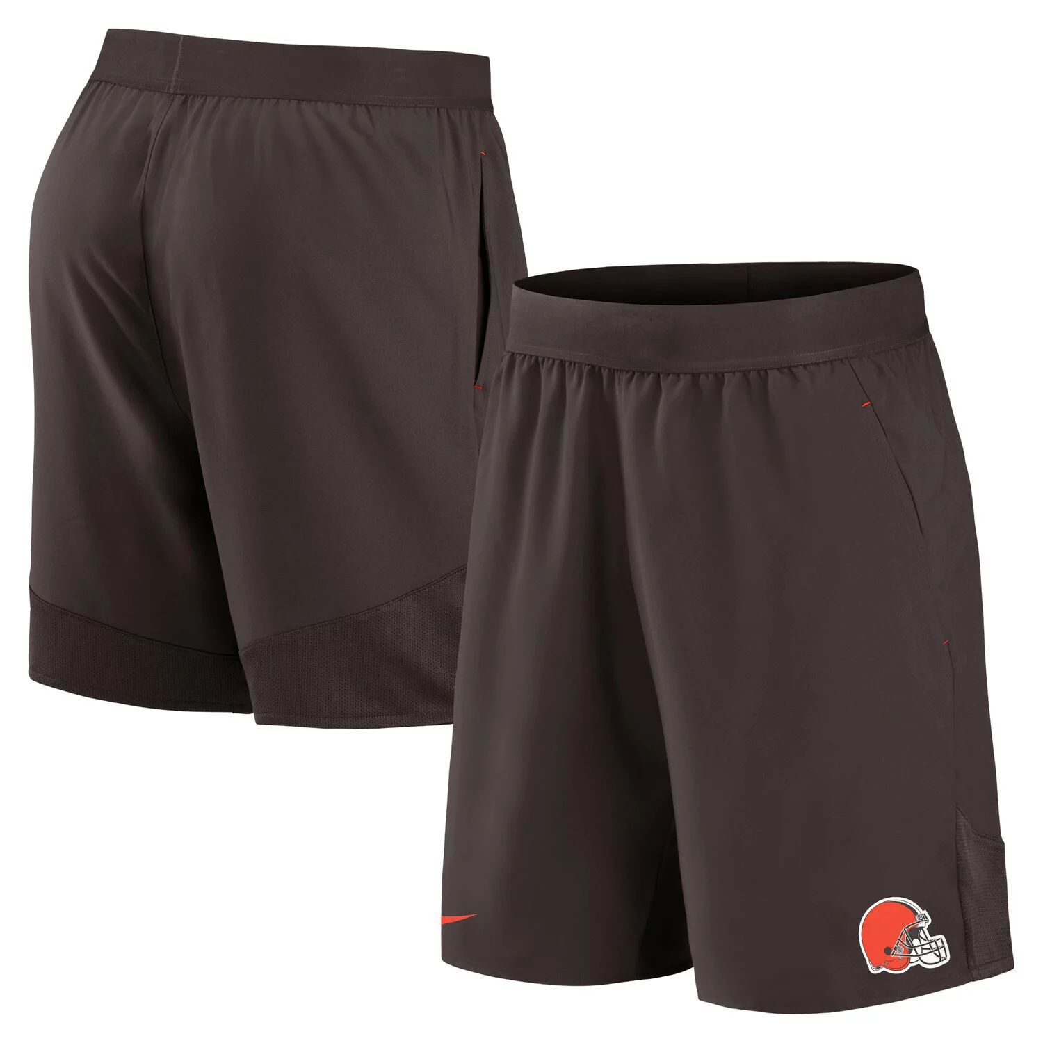 

Мужские коричневые шорты из эластичной ткани Cleveland Browns Nike