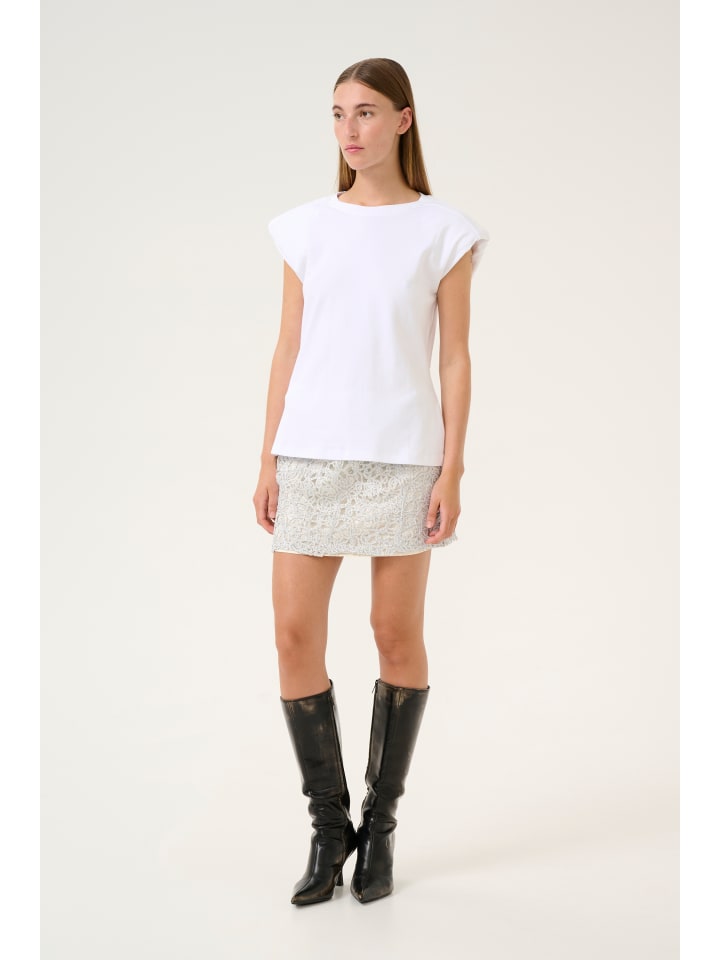 

Karen By Simonsen Топ-джерси KBRenee Feminine ярко-белого цвета