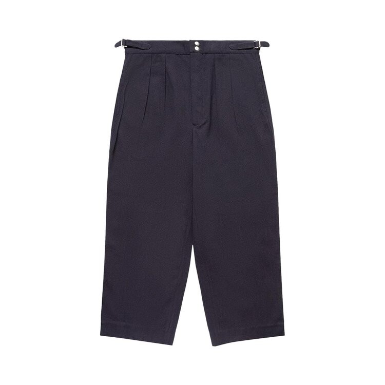 

Брюки Bode Wide Leg Snap Trouser, черный