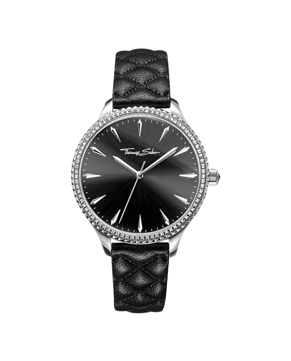 

Женские часы Rebel at Heart из стали Thomas Sabo, черный