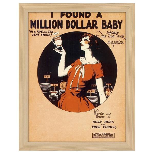 

Рамка для фотографий LegendArte Found a Million Dollar Baby цвет eiche dekor