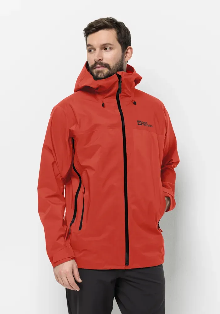 

Функциональная куртка Jack Wolfskin "CYROX 3L JKT M" с капюшоном, красный