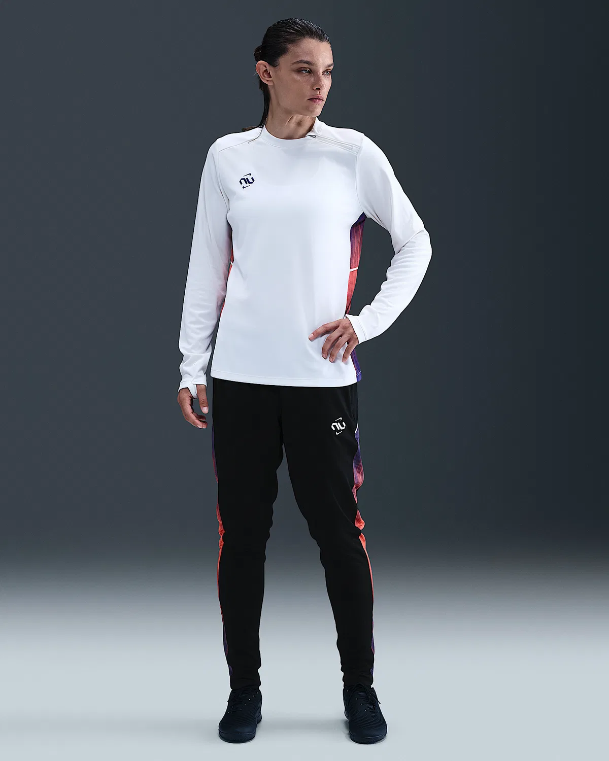 Женские тренировочные штаны Nike United Academy Dri-FIT, Black/Dark Concord/Sail