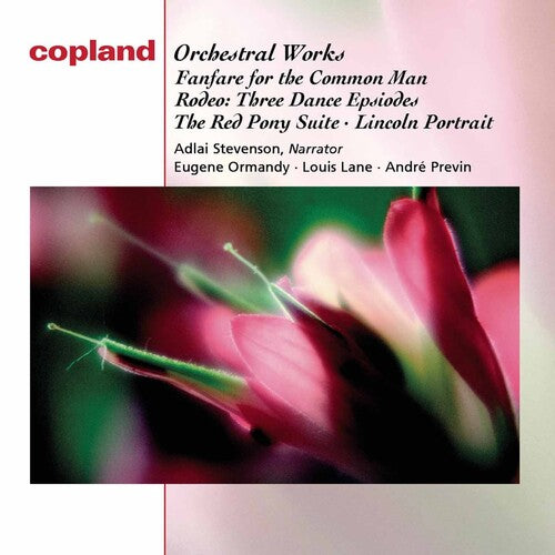 

CD диск Copland / Ormandy / Previn / Stevenson: Orchestral Works