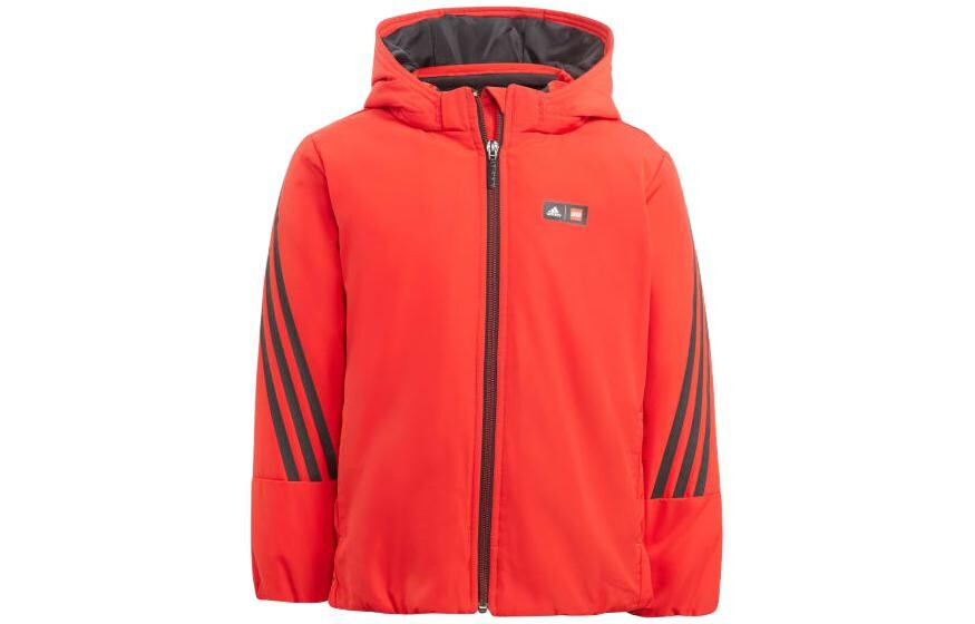 

Детская куртка Adidas, красный/черный