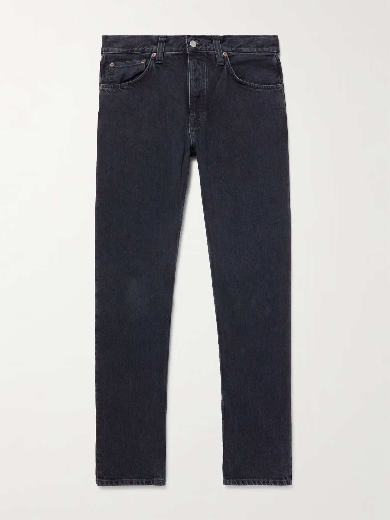 

Джинсы Rad Rufus Straight-Leg Organic NUDIE JEANS, черный