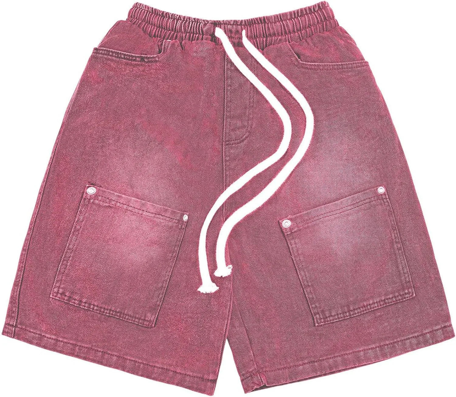 

Мужские хлопковые шорты с кулиской, прямые AXGGZTJZ