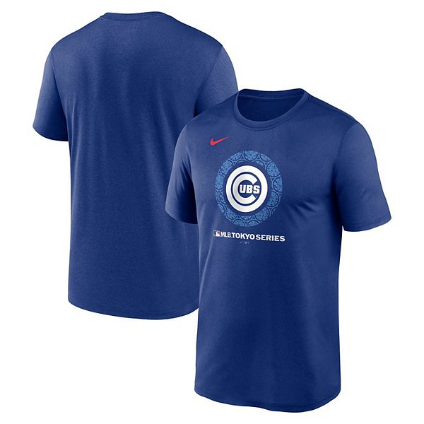 

Мужская футболка Chicago Cubs 2025 MLB World Tour: Tokyo Series Legend Logo Performance Nike
