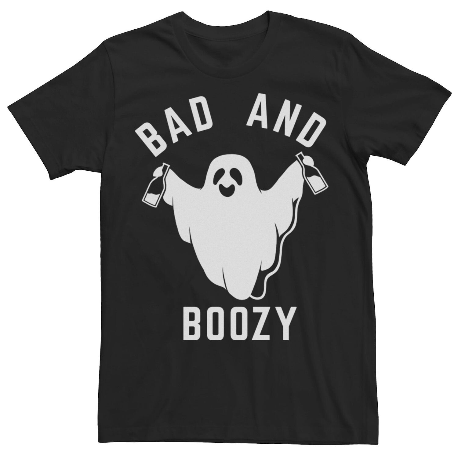 

Мужская футболка Bad N Boozy на Хэллоуин Licensed Character