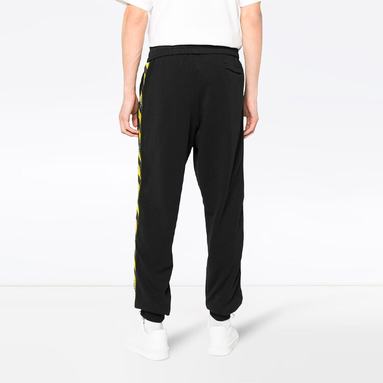 Спортивные штаны Off-White трикотажные, черный — фото 3