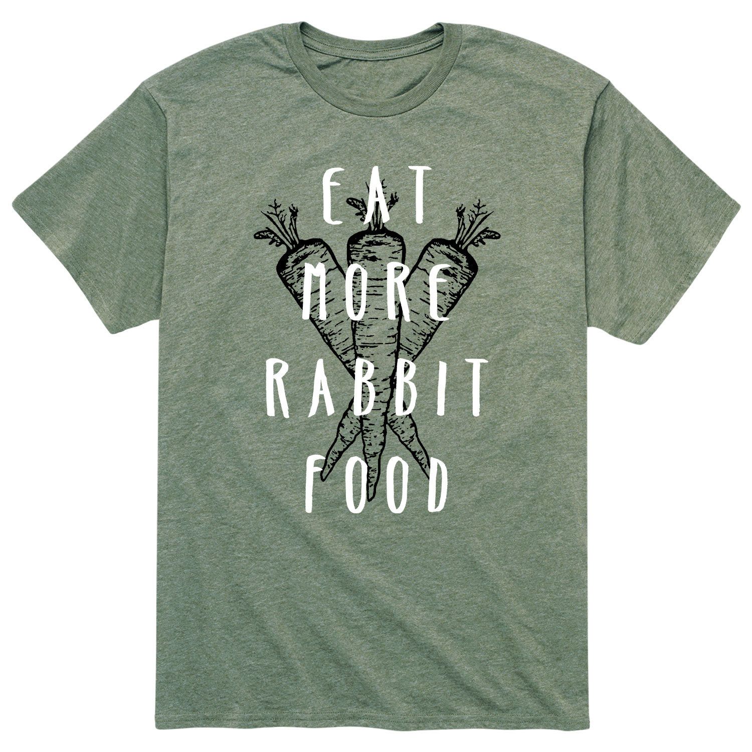 

Мужская футболка Eat More Rabbit Food Licensed Character