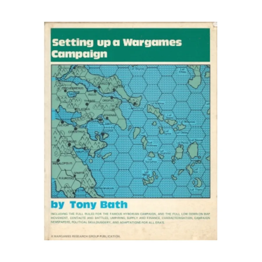 

Настройка кампании Wargames (2-е издание), Historical Miniature Rules (Wargames Research Group)