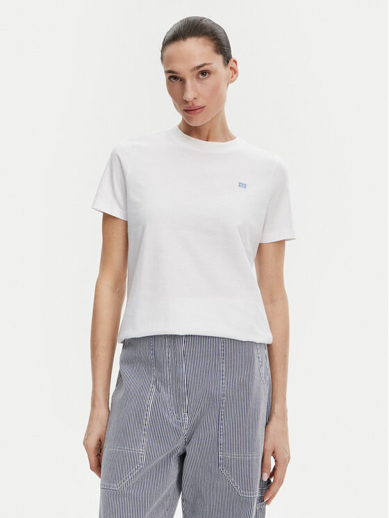 

Футболка обычного кроя WW0WW45522 Tommy Hilfiger, белый