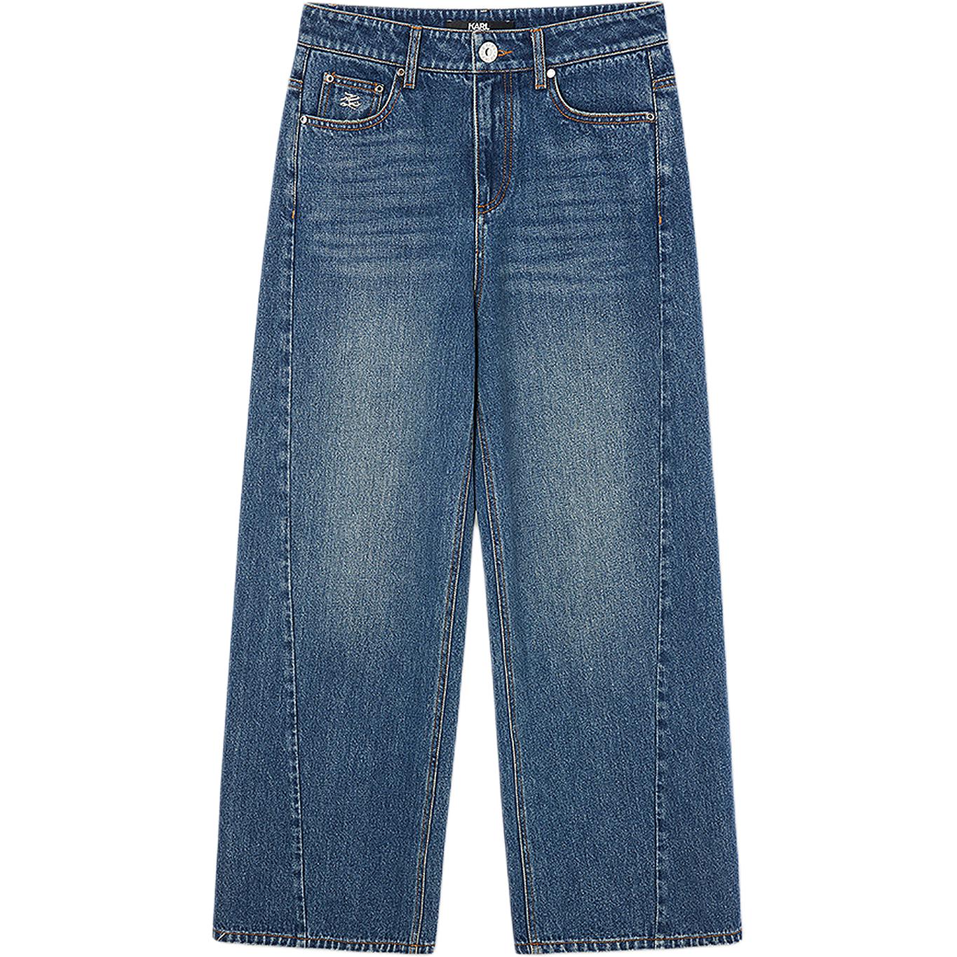 

Джинсы KARL LAGERFELD FW25 женские KARL LAGERFELD / Karl Lagerfeld Jeans, синий