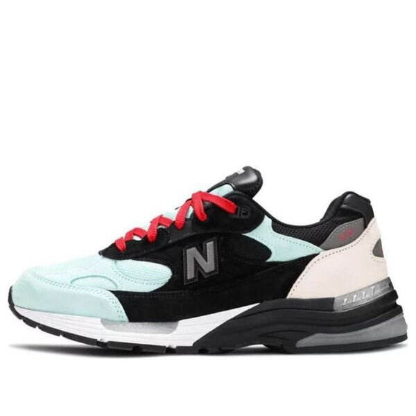 

Кроссовки amoeba music x nice kicks x 992 сделано в сша New Balance, черный