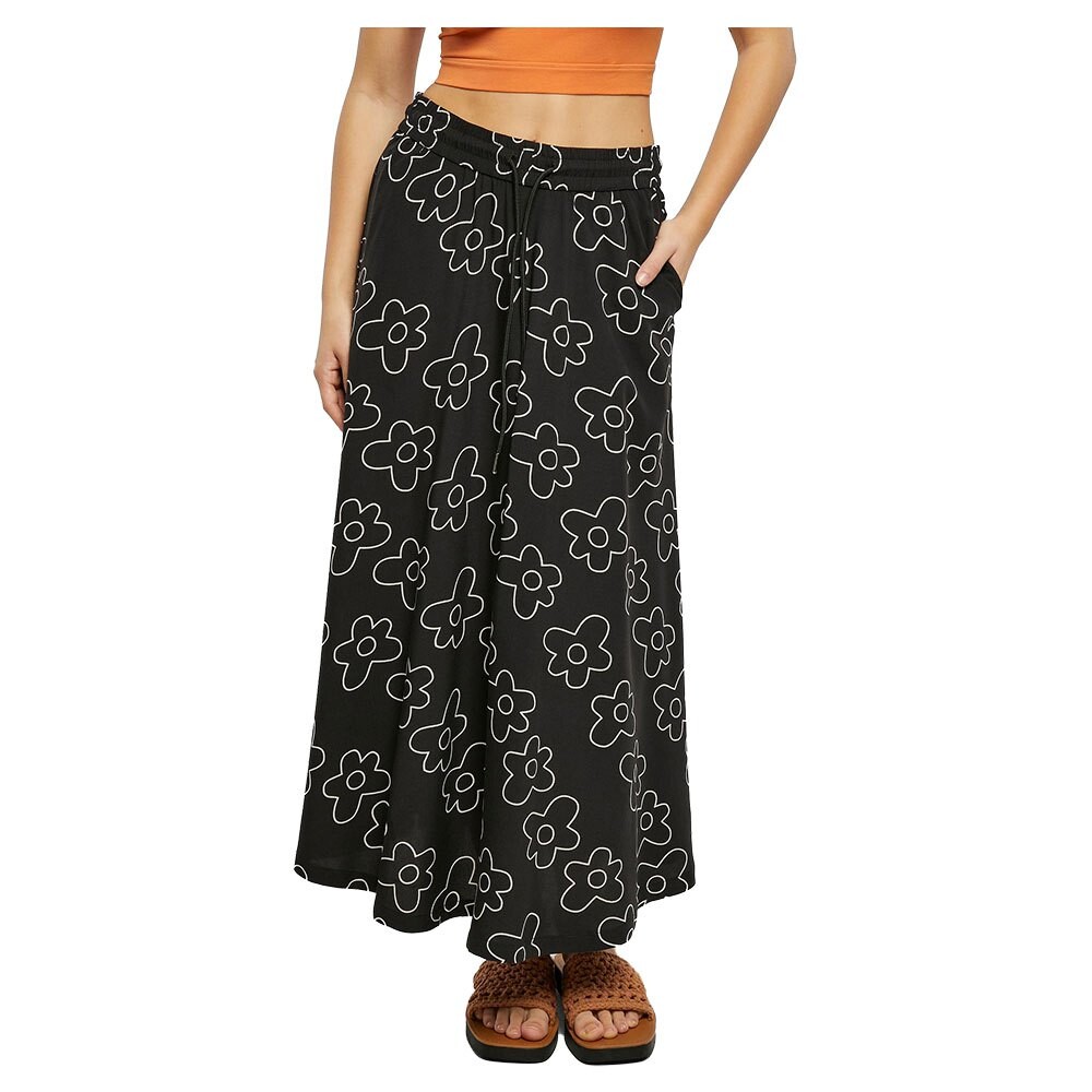 

Юбка Urban Classics Viscose Midi, черный