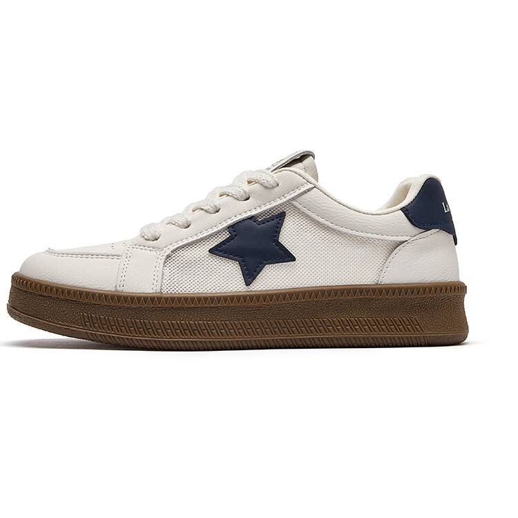 

Кроссовки La Chapelle Skateboarding Shoes Women's Low-top, бежевый/синий