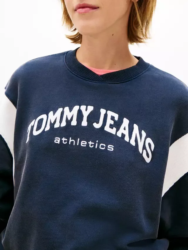 Толстовка с вышитым логотипом Tommy Hilfiger, Dark Blue — фото 4