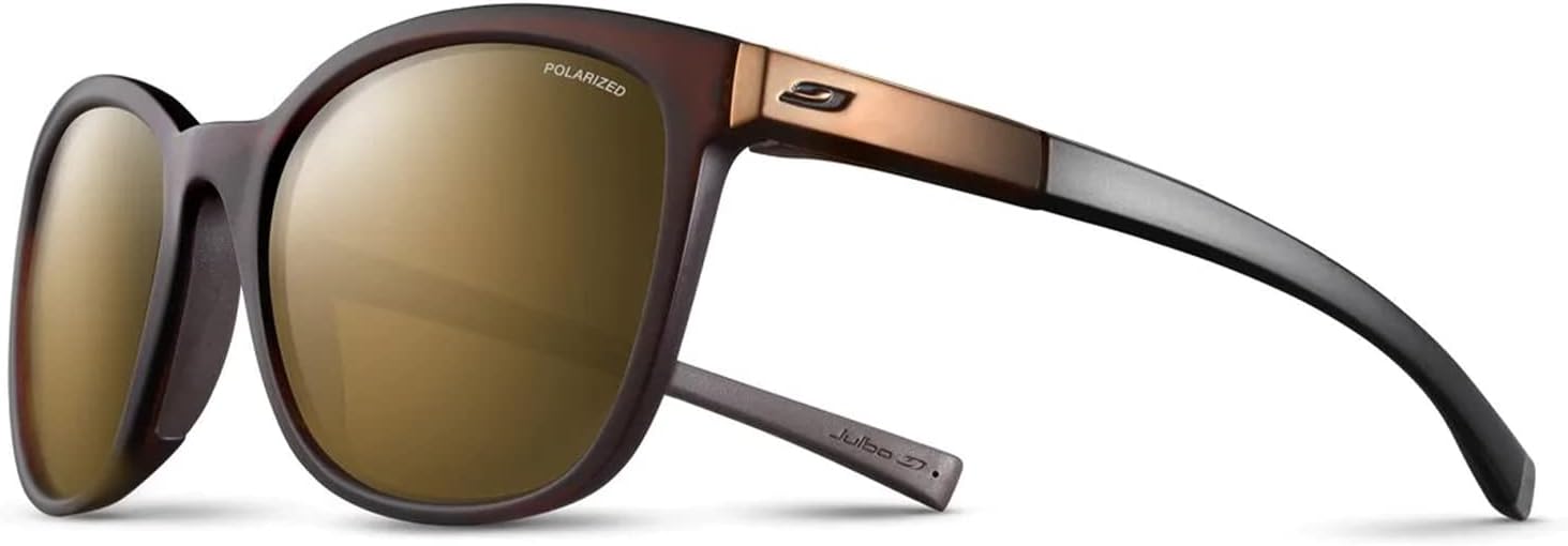 

Солнцезащитные очки Julbo Slack Lifestyle, унисекс. Поляризованные линзы Spectron 3, защита от УФ 100%. Рамка Transluscent Brown, линзы коричневые. Для походов и повседневного использования