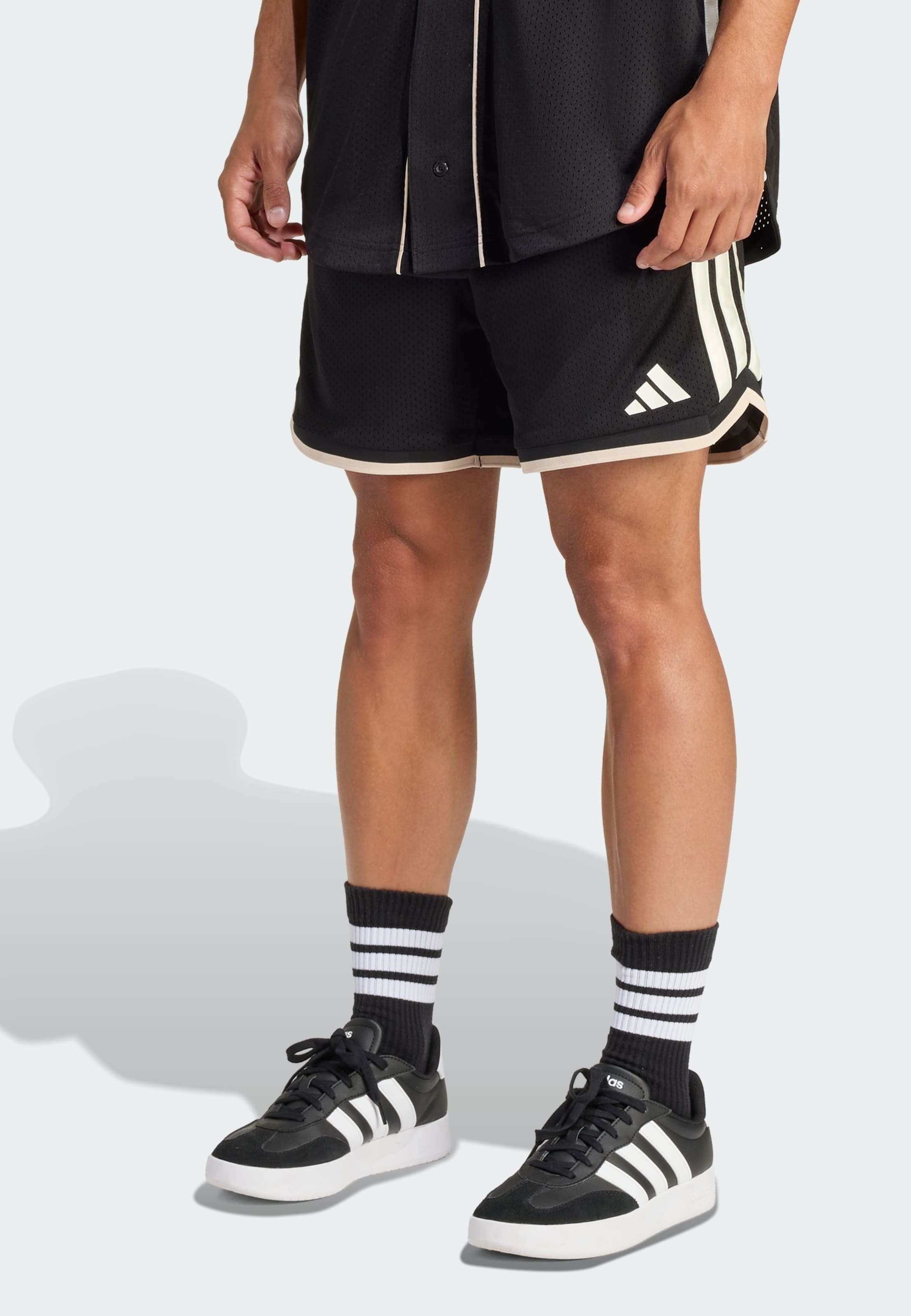 Adidas Sportswear Шорты для тренировок Regular 'Stadium' в черном цвете — фото 2