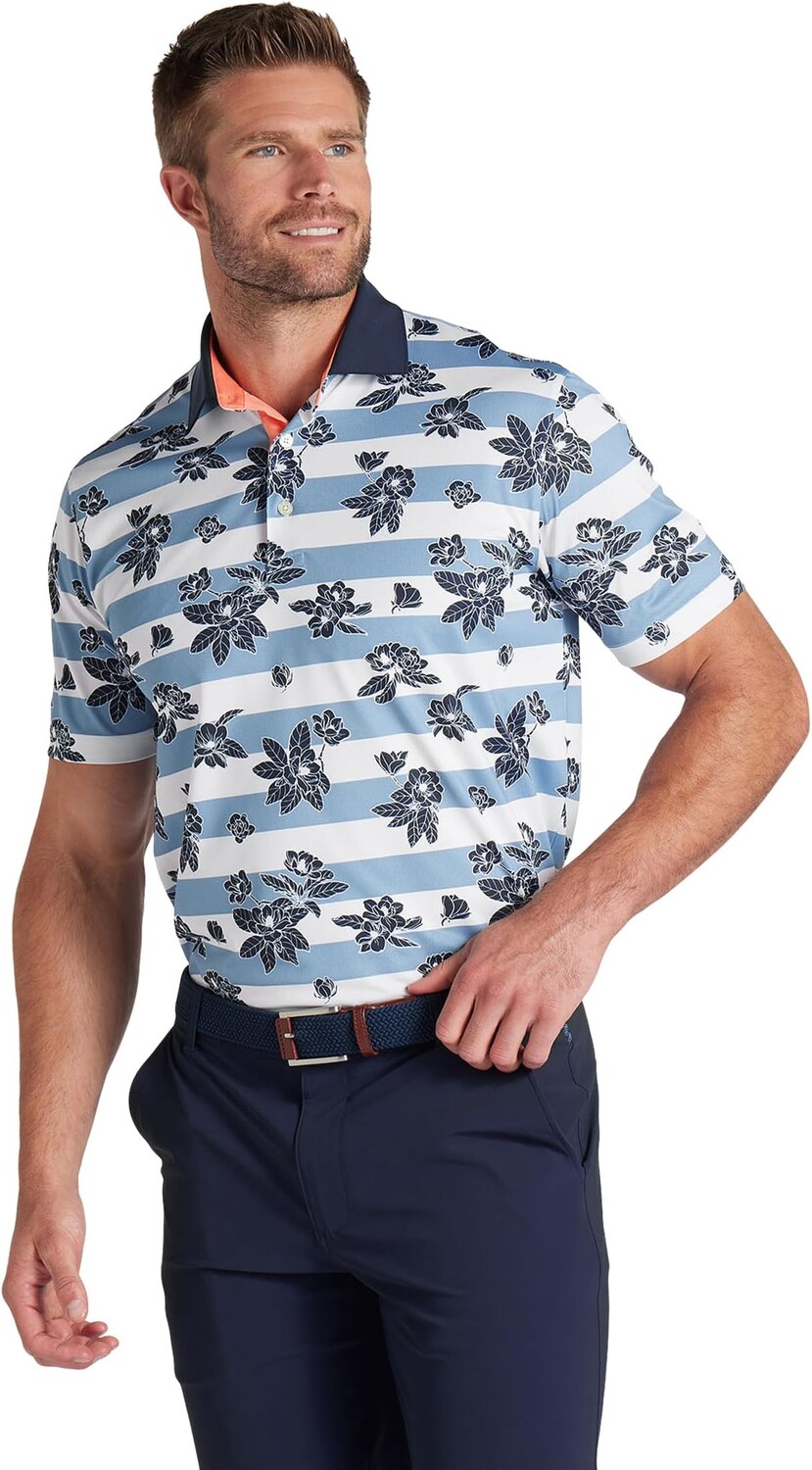 

Поло PUMA Golf Pique Garden Polo, цвет Zen Blue/Deep Navy