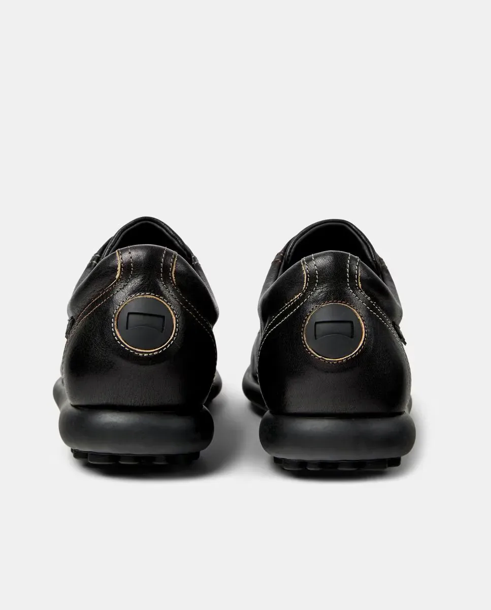 Мужские кожаные туфли Pelotas Ariel Hella Twins на шнуровке Camper, черный — фото 2