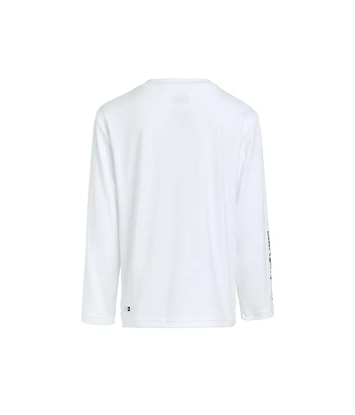 Футболка с длинным рукавом Everyday Surf Tee Quiksilver Kids, White — фото 2