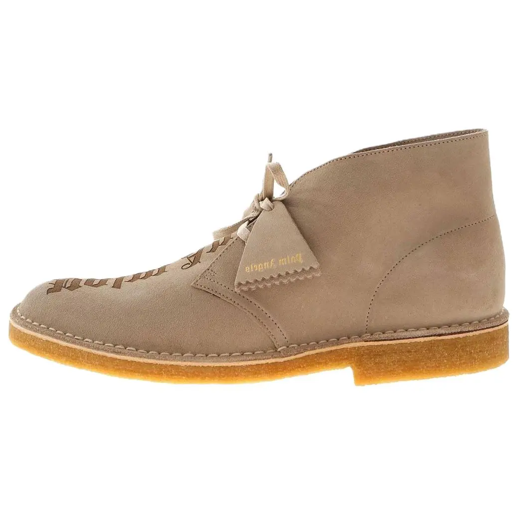 

Ботинки Clarks Originals Desert с логотипом, песочные PALM ANGELS, Бежевый, Ботинки Clarks Originals Desert с логотипом, песочные PALM ANGELS