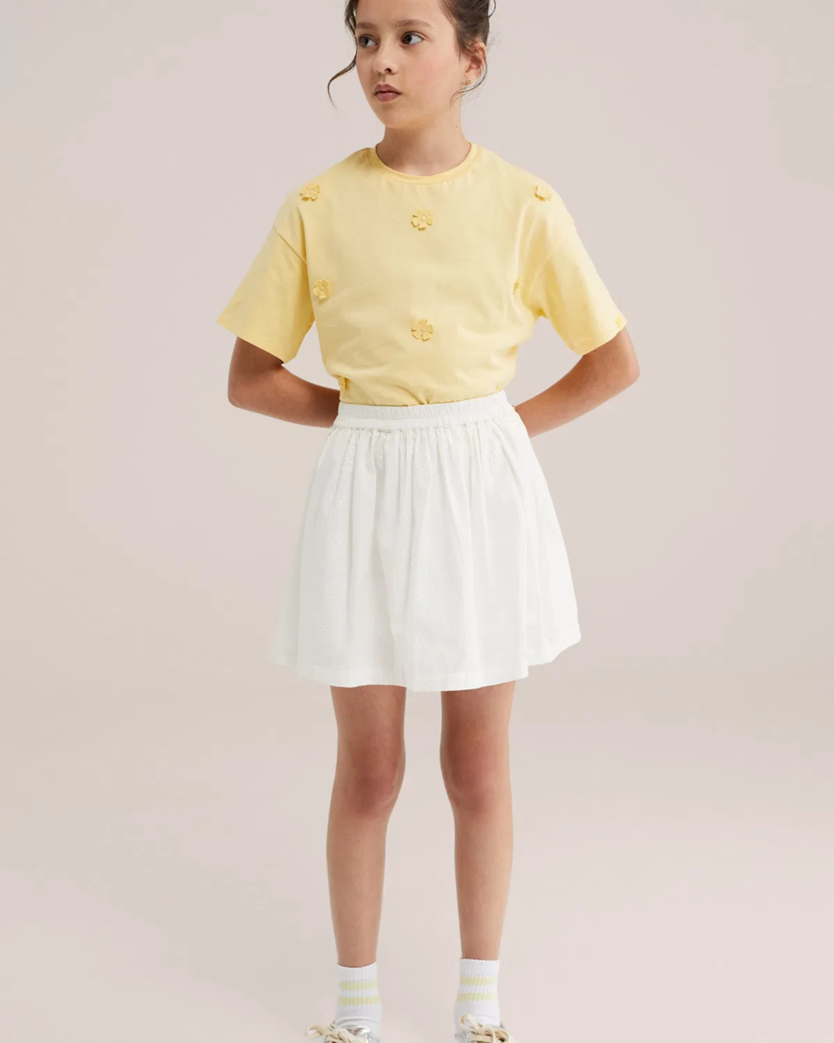 Юбка We Fashion, Off White — фото 4