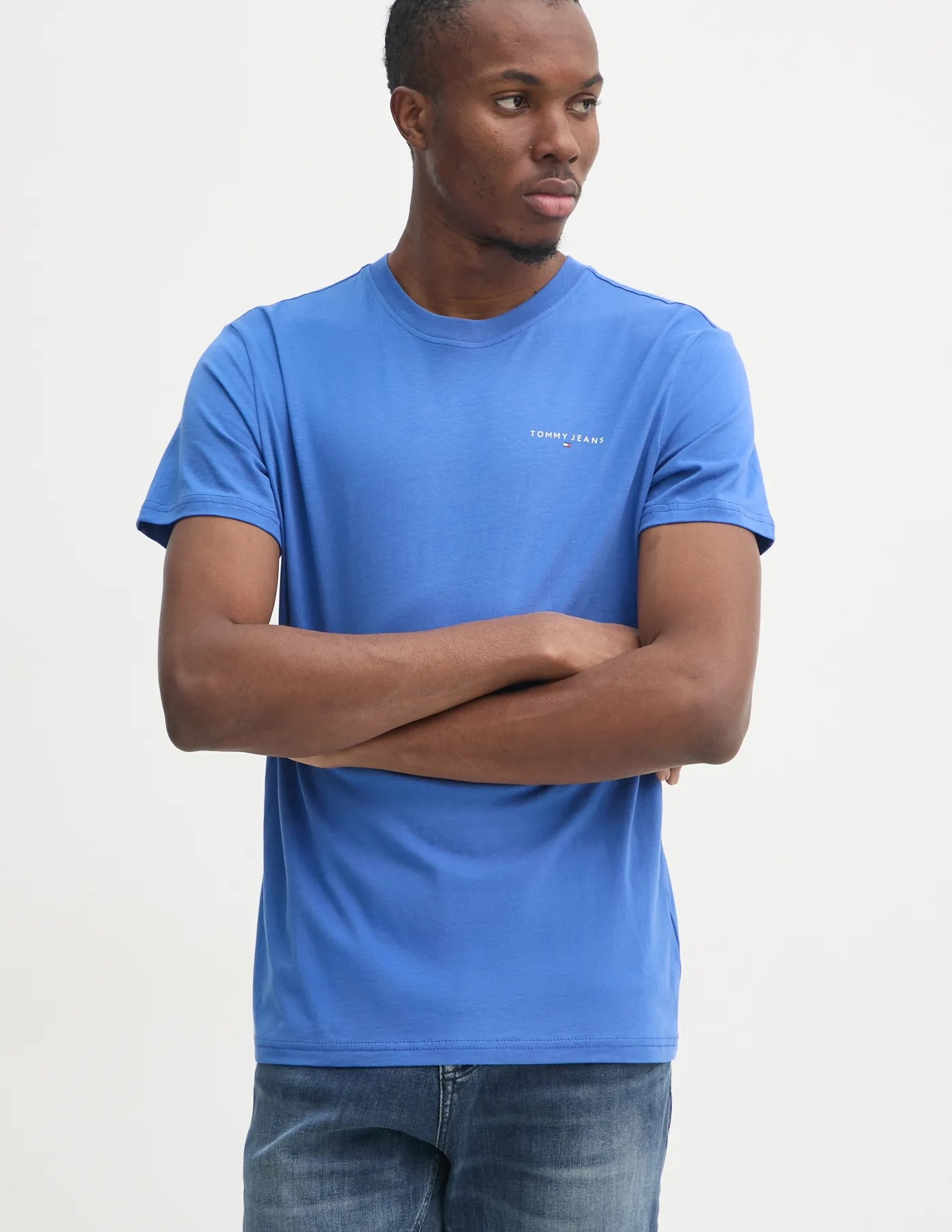 

Хлопковая футболка Tommy Jeans, фиолетовый