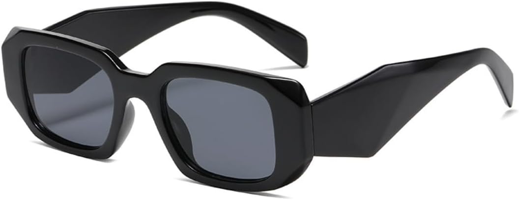 

Солнцезащитные очки с защитой от УФ-излучения UV400 | Толстая оправа, градиентные линзы 90-х годов | Яркие линзы для занятий спортом на открытом воздухе и вождения DSVIGF, 01