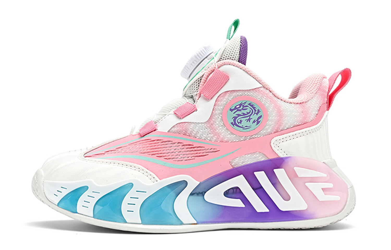 

Детские кроссовки для детей Imau, белый/фиолетовый