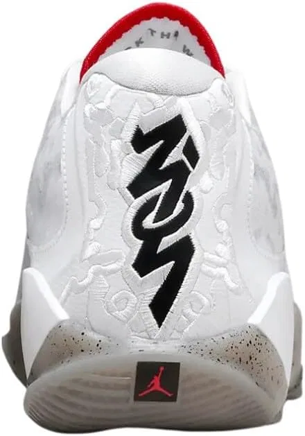 Мужские кроссовки Nike Jordan Zion 3 NRG, White University Red Cement Grey — фото 2