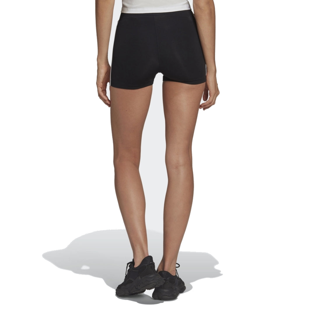 (WMNS) Шорты Adidas Adicolor Classics Traceable Shorts 'Black White' — фото 3
