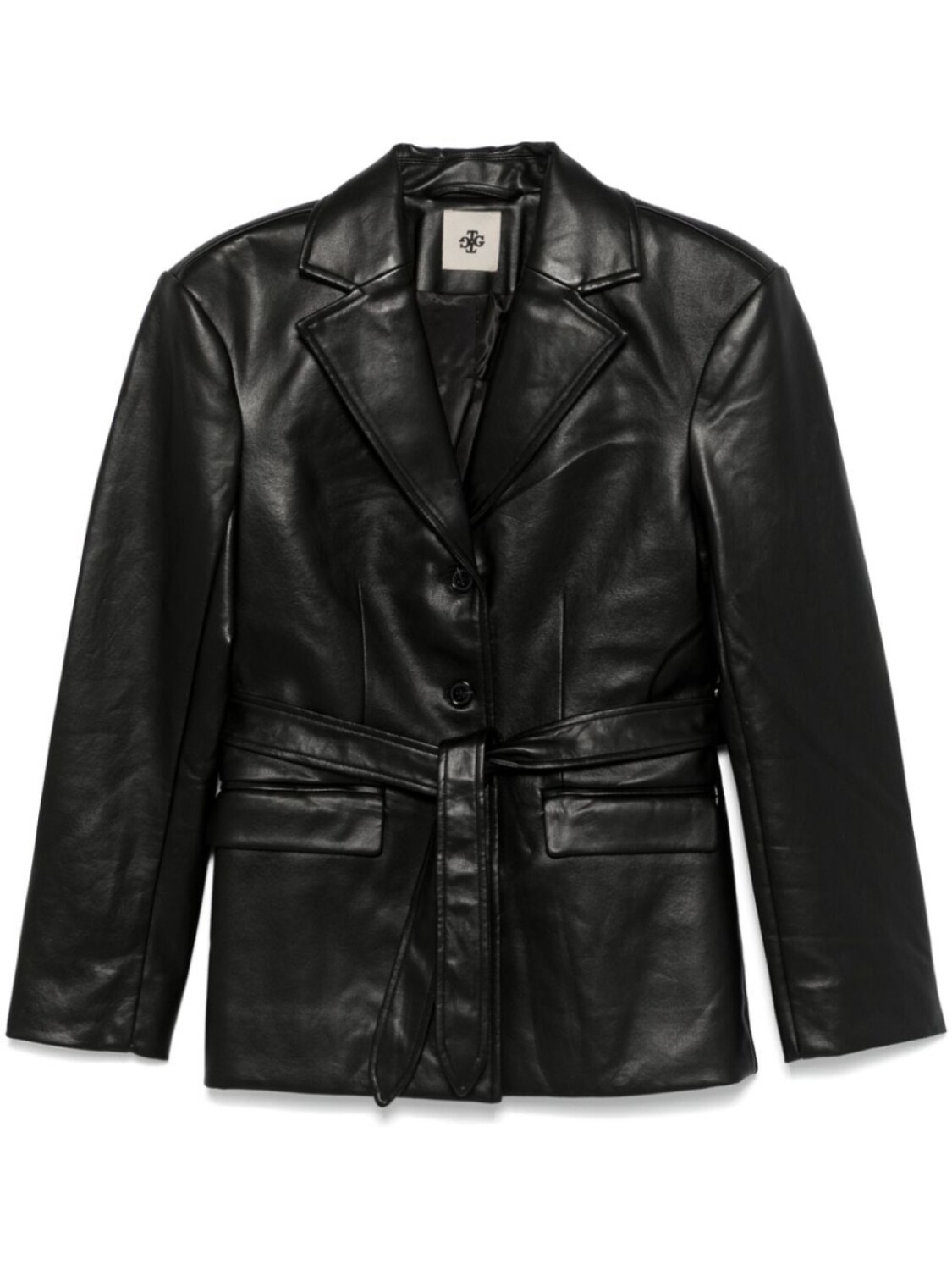 

Куртка с поясом от The Garment Brooklyn, черный