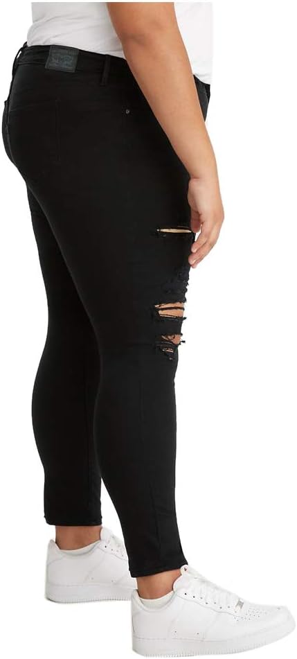 Женские узкие джинсы Levi's 711 (также доступны в размере Plus), So Extra - Black — фото 3
