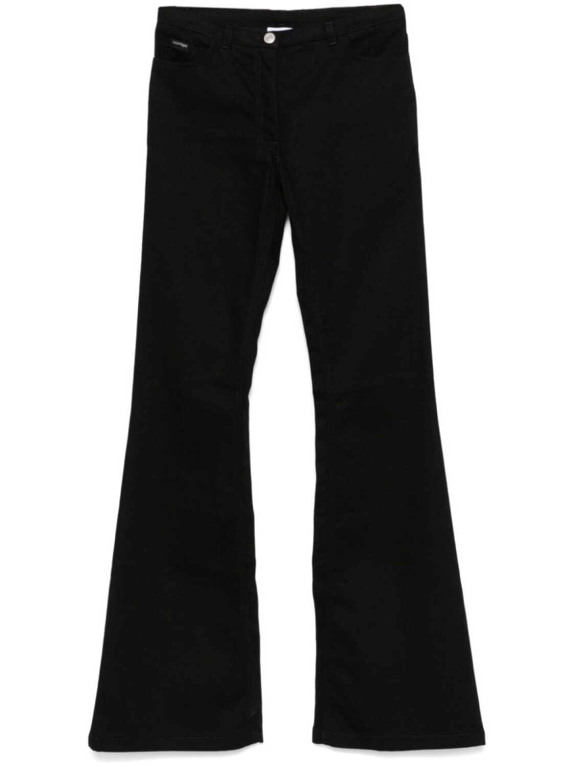 

Джинсы bootcut Courrèges, черный