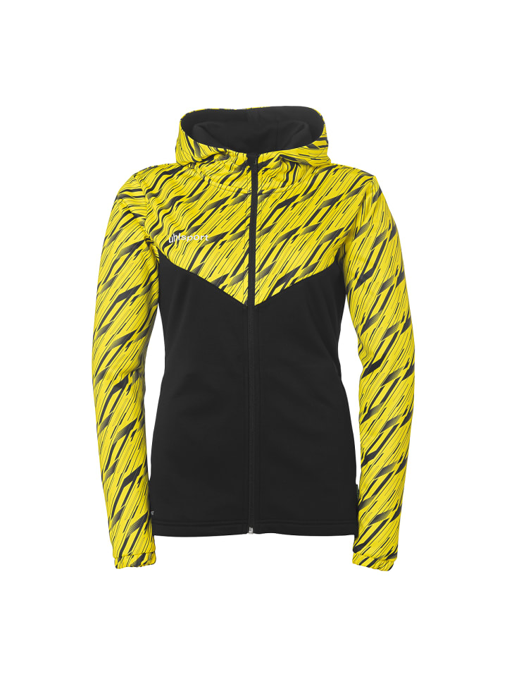 

Куртка софтшелл uhlsport , цвет schwarz/limonengelb