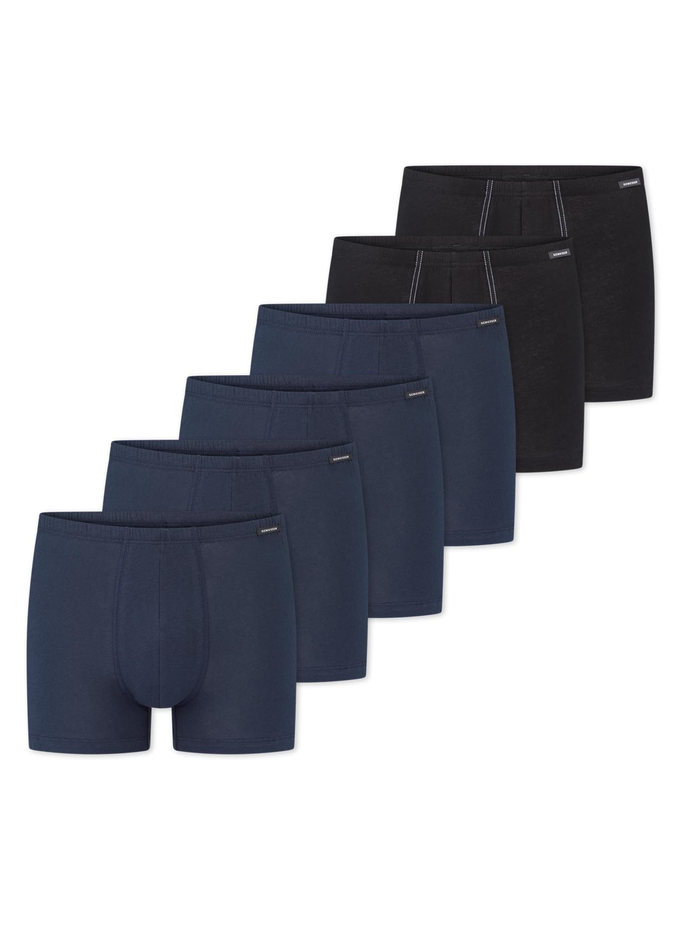 

SCHIESSER Боксеры 'Cotton Essentials' в цвете Night Blue