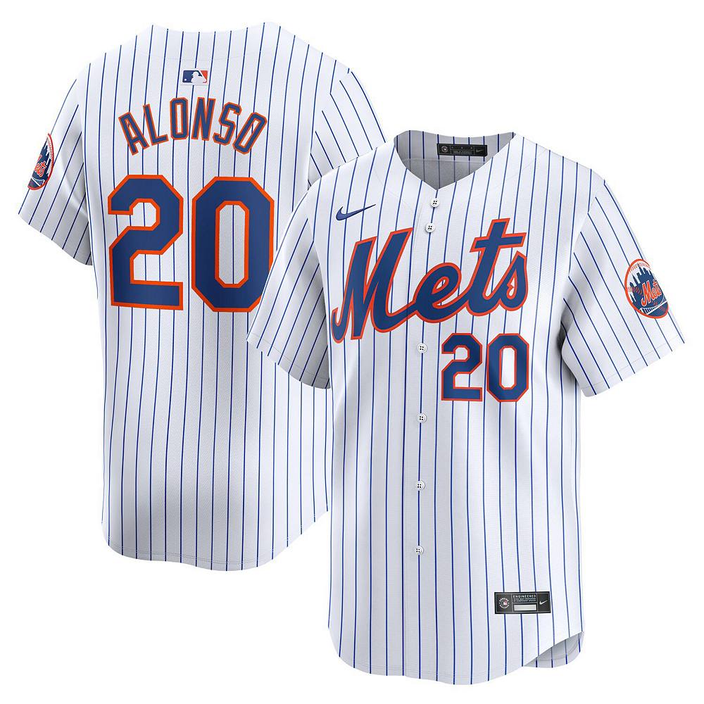 

Молодежная белая майка игрока Nike Pete Alonso New York Mets Home Limited, цвет Met White