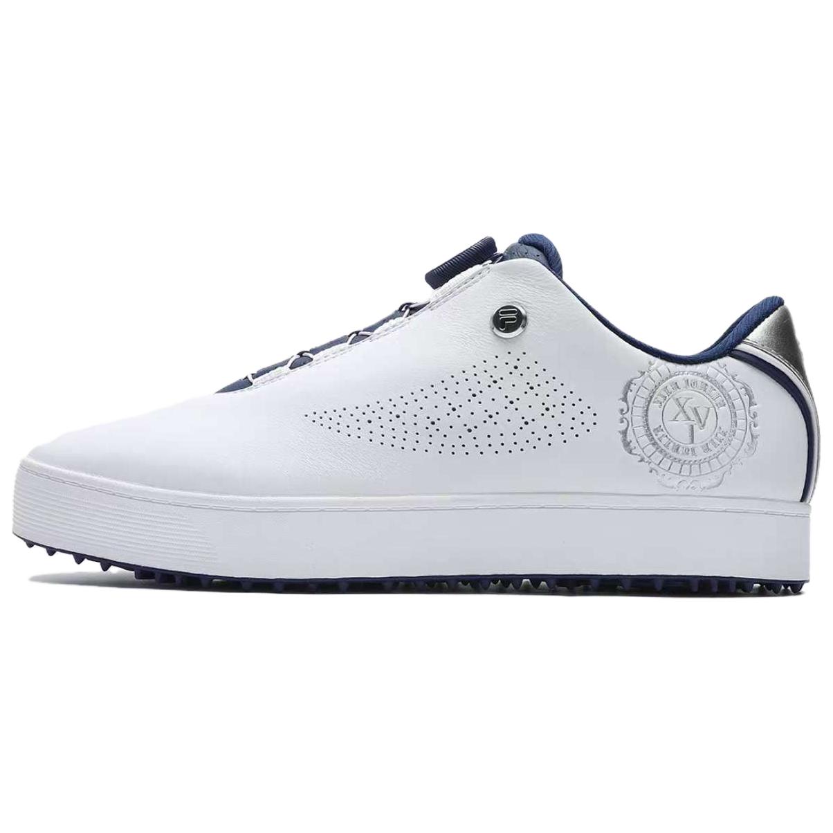 

FILA Зеленые низкие мужские гольф-туфли бело-синие, цвет White Blue